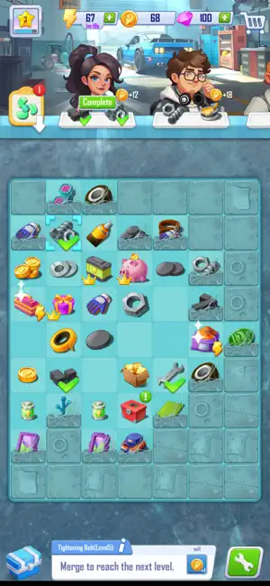 dreikantergame Mechanic Town: Merge & Garage